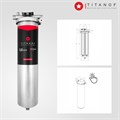 Магистральный фильтр титановый проточный для очистки воды от металлов TITANOF ПТФ 1.4 (4000 л/час) BB20 1 дюйм 10572