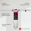 Магистральный фильтр титановый проточный для очистки воды от металлов TITANOF ПТФ 1.4 (4000 л/час) BB20 1 дюйм 10572