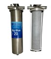 Угольный фильтр финишной очистки холодной  воды из НАША СТАЛЬ Big-Blue 20 10595