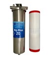 Магистральный (проточный) обезжелезивающий фильтр для скважины НАША СТАЛЬ Big-Blue 20 НСЖБ20