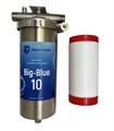 Магистральный (проточный) обезжелезивающий фильтр для воды НАША СТАЛЬ Big-Blue 10 10224