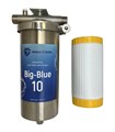 Фильтр от накипи и жёсткости воды , стальной НАША СТАЛЬ Big-Blue 10 1 дюйм 10388