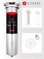 Двухступенчатый фильтр для очистки и обезжелезивания колодезной воды ТИТАНОФ СТ 6000 Big-blue 20 10516