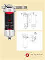 Двухступенчатый фильтр воды для колодца: обезжелезивание и удаление накипи ТИТАНОФ ТМ 1 (500 л/ч) 10526